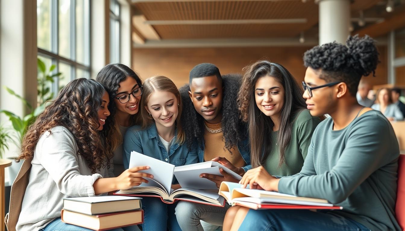 Digital learning platform with online study materials